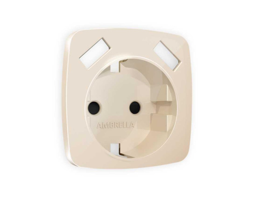 Лицевая панель розетки AMBRELLA VOLT OP3090