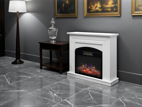 Каминокомплект MONZA/МАЛИБУ Лофт Оникс с очагом Электроочаг KENDAL/КЕНДАЛ 24 фото 7