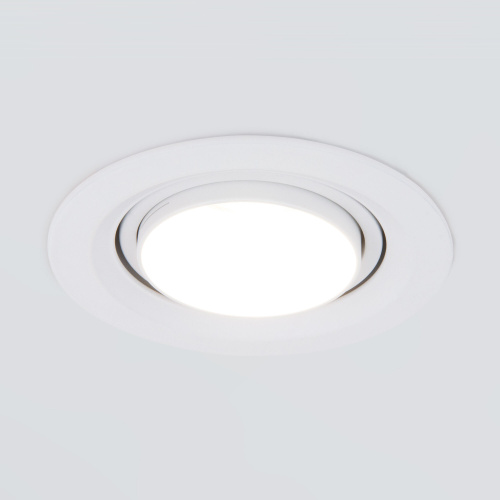 Встраиваемый точечный светодиодный светильник 9920 LED 15W 4200K белый фото 4