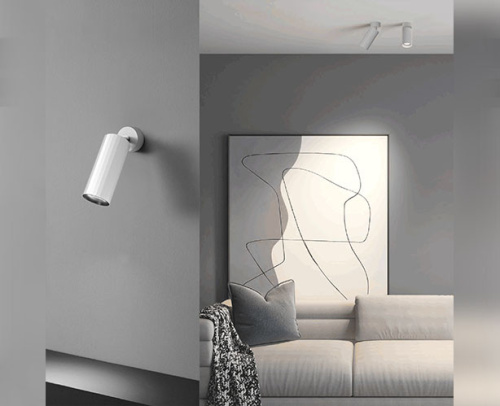 IT08-8011 white светильник потолочный поворотный фото 7