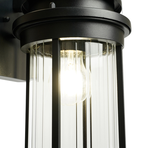 Светильник садово-парковый Feron PL781  на стену вниз 40W 220-240V E27, черный фото 8