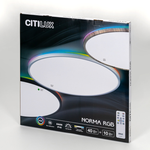 Citilux NORMA CL749501 LED RGB Светильник с пультом Чёрный фото 12 Citilux NORMA CL749501 LED RGB Светильник с пультом Чёрный фото 12