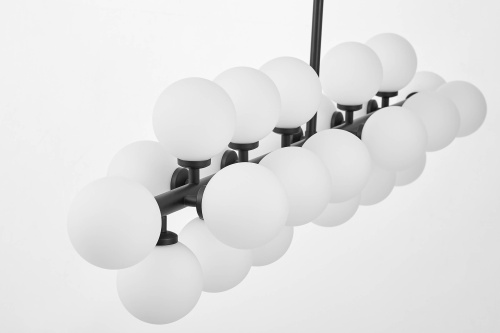 Подвесной светильник Lumina Deco Marsiada LDP 6033-24 BK фото 4