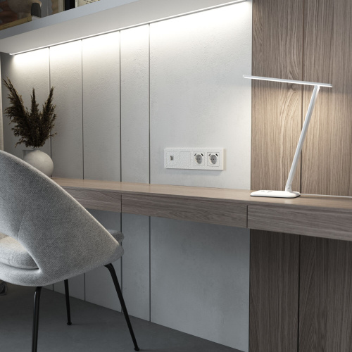 Накладка для RJ-11 (Hammer белый) W1292001 фото 4 Накладка для RJ-11 (Hammer белый) W1292001 фото 4