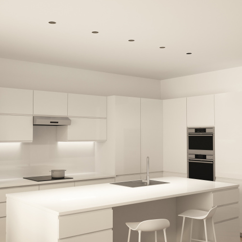 DK3026-WB Встраиваемый светильник, IP 20, 10 Вт, GU5.3, LED, белый/черный, пластик фото 3 DK3026-WB Встраиваемый светильник, IP 20, 10 Вт, GU5.3, LED, белый/черный, пластик фото 3