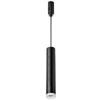 237237 Светильник 48V подвесной д/1-фазн трека DUE LED 10W 500LM 36G ЧЕРНЫЙ 3000K IP20