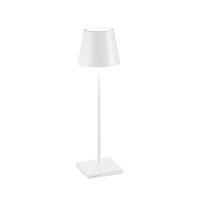 Настольная лампа Poldina White