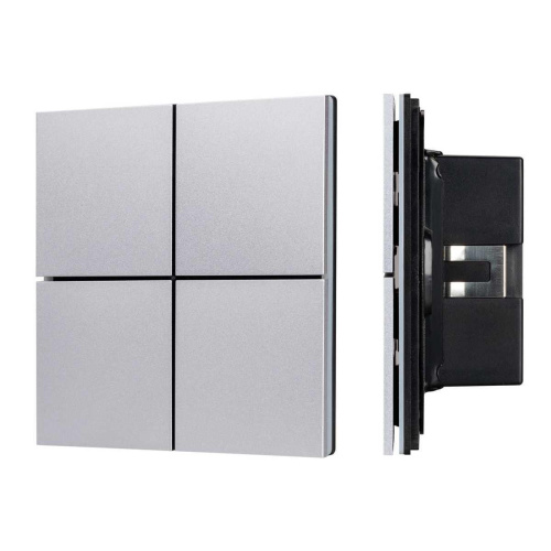 Панель управления Arlight KNX-304-23-IN Silver 039662 Панель управления Arlight KNX-304-23-IN Silver 039662