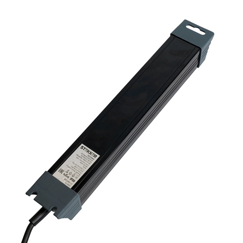 Сетевой фильтр 3-местный с/з STEKKER 3x1мм2, 5 м, 250В, 16А, серия Techno, HM22-31-05, черный фото 2