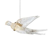 Подвесной светильник 12966-1P clear/gold