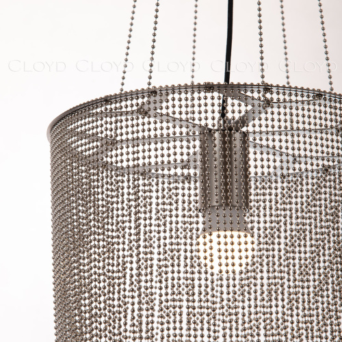 Подвесной светильник Cloyd ONASSIS P1 / Ø28 см - никель сатин (арт.11476) Подвесной светильник Cloyd ONASSIS P1 / Ø28 см - никель сатин (арт.11476)