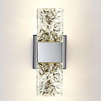 4365/5WL HIGHTECH ODL23 433 хром полированный/стекло Настенный св-к IP20 LED 10W 634Лм 3000K RICCI