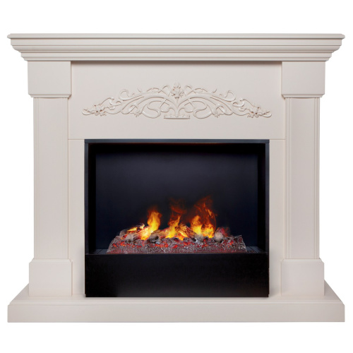 Электрокамин RealFlame Ofelia 26 BG орхидея с очагом 3D Cassette 630 фото 2 Электрокамин RealFlame Ofelia 26 BG орхидея с очагом 3D Cassette 630 фото 2
