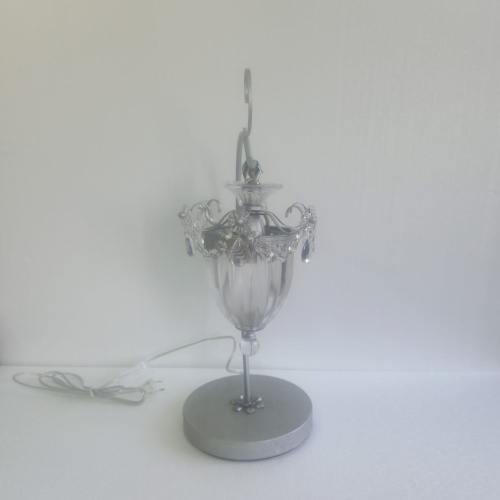 Настольная лампа MT10357-1A silver фото 2