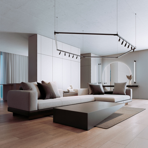 Module System Трековый светильник 24W 3000K (черный) 85178/01 фото 5