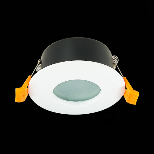 ST213.508.01 Св-к встр. Белый GU10 1*50W  IP44 D84xH50 220V Без ламп Встраиваемые светильники фото 9