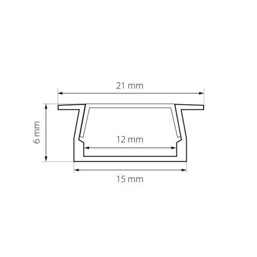 Встраиваемый профиль с рассеивателем Lightstar Profiled 419110 фото 3 Встраиваемый профиль с рассеивателем Lightstar Profiled 419110 фото 3