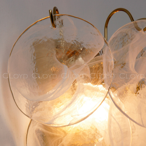 Бра Cloyd LINZE-B W2 / выс. 32 см - латунь - белое стекло (арт.20482) фото 6 Бра Cloyd LINZE-B W2 / выс. 32 см - латунь - белое стекло (арт.20482) фото 6