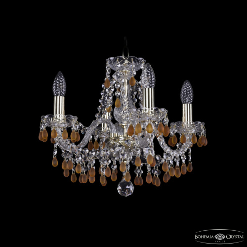 Люстра хрустальная 1410/4/141 G V1003 Bohemia Ivele Crystal (Богемия Ивеле Кристалл)