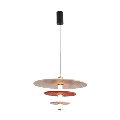 8296/11AL LEDIO LN26 365 черный/бежевый/бурый, металл/фетр/акрил Подвес LED 11W 3000K 220V FELTA фото 4 8296/11AL LEDIO LN26 365 черный/бежевый/бурый, металл/фетр/акрил Подвес LED 11W 3000K 220V FELTA фото 4