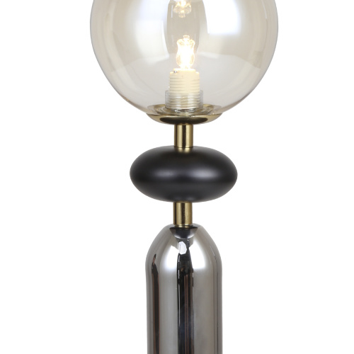 Настольный светильник Escada 2102/1 G9*40W Black/Amber/Smoke фото 2 Настольный светильник Escada 2102/1 G9*40W Black/Amber/Smoke фото 2