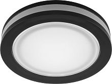 Светодиодный светильник Feron AL600 встраиваемый 7W 4000K черный