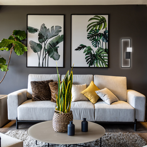 Настенный светильник Escada 10278/1 LED*33W Black/White фото 2