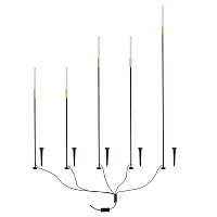 Грунтовый светильник Arte Lamp MUSTER A1083PA-5BK