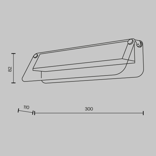 Настенный светильник (бра) Maytoni MOD296WL-L6BC3K фото 3