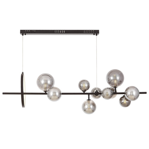 Подвесной светильник Lumina Deco LDP 7033-10 BK+GY фото 5 Подвесной светильник Lumina Deco LDP 7033-10 BK+GY фото 5