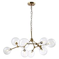 Crystal Lux Люстра Crystal Lux MAXIMO SP9 BRONZE