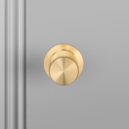 Дверная ручка Knob Brass Linear set of 2 фото 2