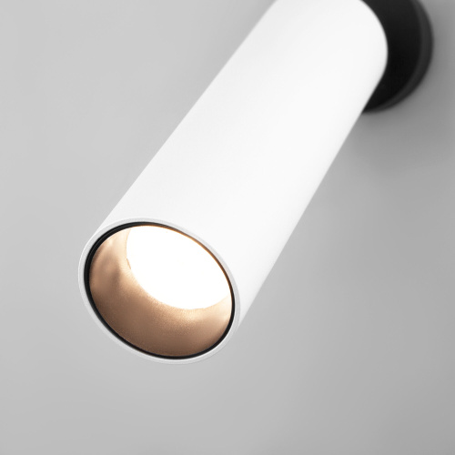 Светодиодный светильник 20128/1 LED белый/черный фото 2 Светодиодный светильник 20128/1 LED белый/черный фото 2