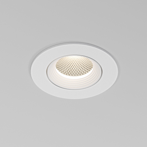 Светильник встраиваемый светодиодный Even белый 25094/LED фото 6