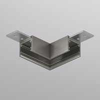 TR5731-DN Угловой элемент для трека SHINE BASE 90° потолок-потолок, темный никель, алюминий