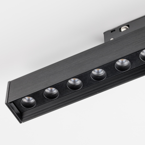 259237 Светильник 48V д/трека UNO LED 18W 1400LM 24G ЧЕРНЫЙ МАТОВЫЙ 3000K фото 3 259237 Светильник 48V д/трека UNO LED 18W 1400LM 24G ЧЕРНЫЙ МАТОВЫЙ 3000K фото 3