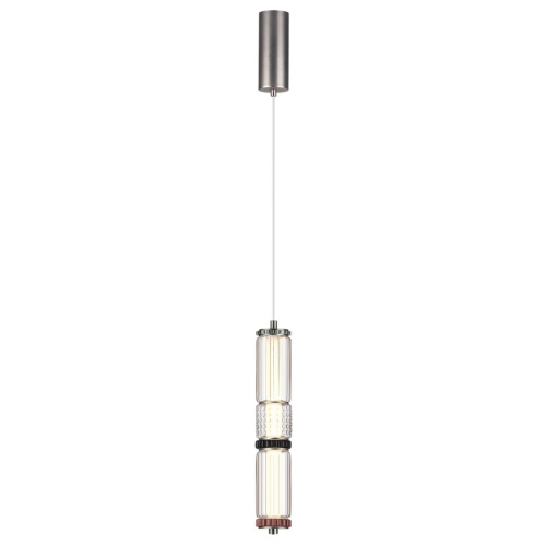5456/12L L-VISION ODL_EX26 045 темный сатин.никель/терракот/черный Подвес LED 12W 4000K COLLIER фото 4 5456/12L L-VISION ODL_EX26 045 темный сатин.никель/терракот/черный Подвес LED 12W 4000K COLLIER фото 4