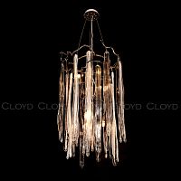 Люстра Cloyd SULAWESI C6 / Ø52 см - серебро темн. (арт.11433)