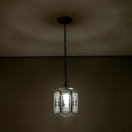 Citilux Витра-2 CL442210 Подвесной светильник витражный Бронза фото 8 Citilux Витра-2 CL442210 Подвесной светильник витражный Бронза фото 8