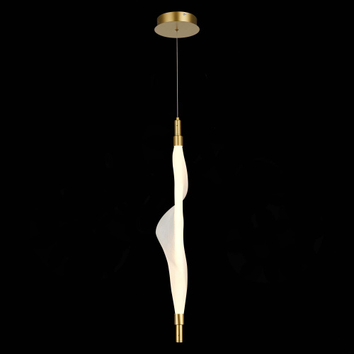 SL6109.213.01 Светильник подвесной ST-Luce Золотистый/Белый LED 1*25W 3000K ALBA SL6109.213.01 Светильник подвесной ST-Luce Золотистый/Белый LED 1*25W 3000K ALBA