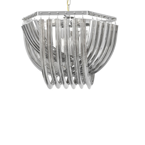 Подвесной светильник Lumina Deco Boscone LDP 7044-550 CHR+GY фото 2 Подвесной светильник Lumina Deco Boscone LDP 7044-550 CHR+GY фото 2