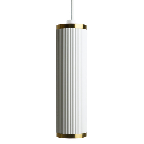Светильник потолочный Feron ML1908 Barrel GATSBY levitation на подвесе MR16 35W, 230V, белый, античное золото 55*200 фото 2