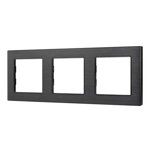 Рамка алюминиевая FRM-PRESTO-ALS-3-BK Arlight 043857 Рамка алюминиевая FRM-PRESTO-ALS-3-BK Arlight 043857
