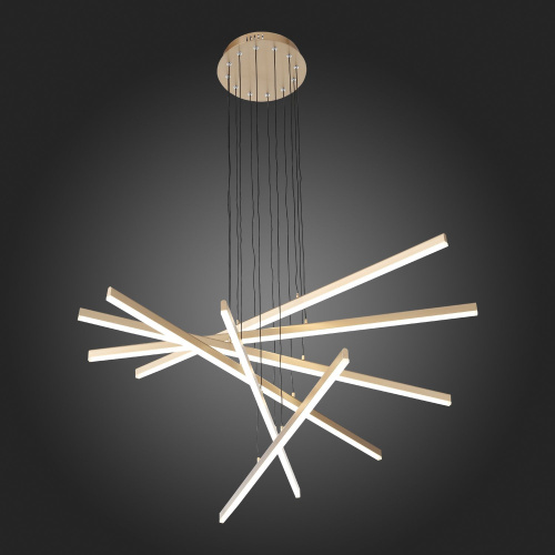 SL394.223.06 Светильник подвесной ST-Luce Матовое золото/Белый LED 6*16,6W 4000K BASONI фото 3