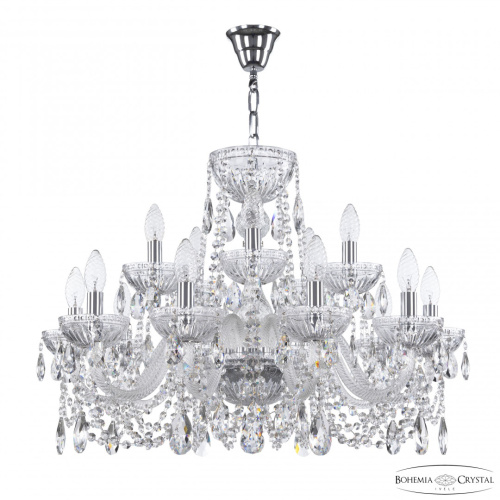 Люстра 5402/10+5/240 Ni Clear/M-1G Bohemia Ivele Crystal (Богемия Ивеле Кристалл) Люстра 5402/10+5/240 Ni Clear/M-1G Bohemia Ivele Crystal (Богемия Ивеле Кристалл)