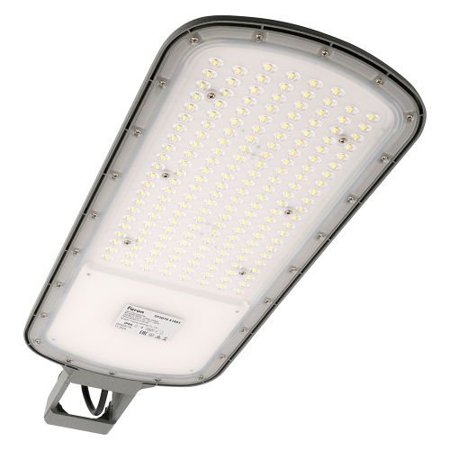 Светодиодный уличный консольный светильник Feron SP3070 120W 5000K AC90-300V, серый фото 8