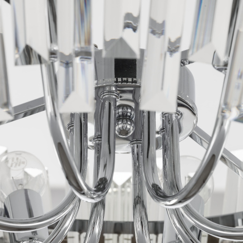 Citilux Вестерос CL307180 Люстра хрустальная потолочная Хром фото 7 Citilux Вестерос CL307180 Люстра хрустальная потолочная Хром фото 7