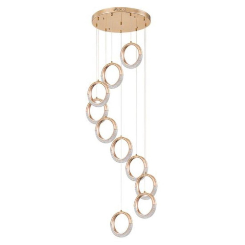 Подвесная светодиодная люстра Arte Lamp Montana A7777SP-10GO Подвесная светодиодная люстра Arte Lamp Montana A7777SP-10GO