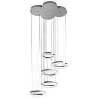 763439 Подвес UNITARIO 46W LED 5060LM СЕРЕБРО МАТОВЫЙ 3000K