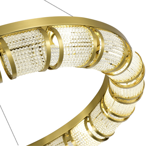 SL6011.303.01 Светильник подвесной ST-Luce Латунь/Прозрачный LED 1*50W ESME фото 2